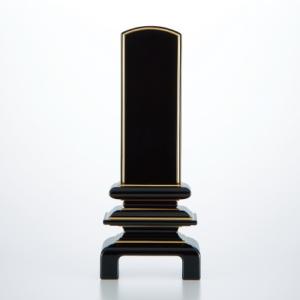 位牌 高野位牌 銀杏呂門 面粉 黒55 文字入れ１名様分無料（納期／在庫有時20日、在庫無時1〜2ヶ...