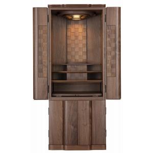 仏壇 和モダン 国産 日本製 総無垢 旭川 【ぬくもり