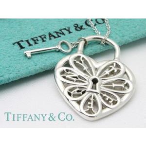 ペンダント  　レディース　プレゼント　ＴＩＦＦＡＮＹ＆ＣＯ. (ティファニー)フィリグリーハート＆キー　ペンダント｜kishiwakithe-net