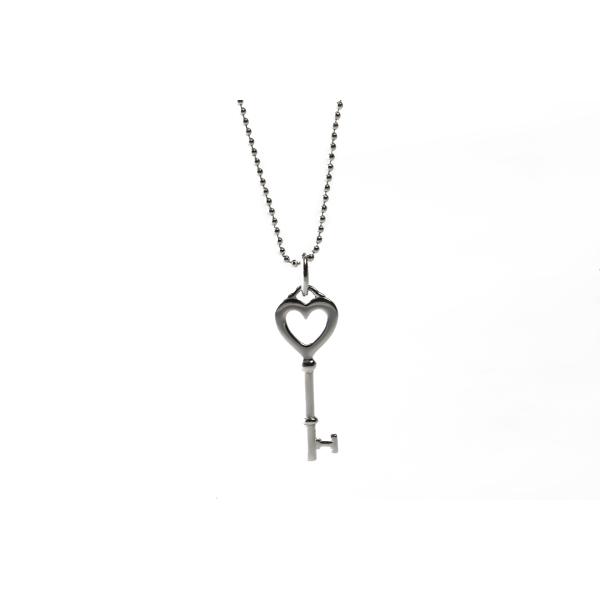 ペンダント  　レディース　プレゼント　ＴＩＦＦＡＮＹ＆ＣＯ. (ティファニー)　ハートキー チャー...