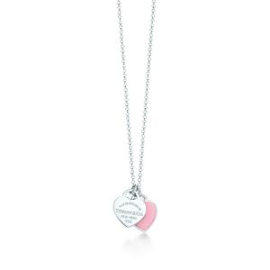 ペンダント  　レディース　プレゼント　ＴＩＦＦＡＮＹ＆ＣＯ. (ティファニー) リターントゥダブルハートペンダント（ミニ）ピンク 　｜kishiwakithe-net
