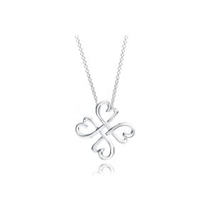 ペンダント  　レディース　プレゼント　並行輸入品　ＴＩＦＦＡＮＹ＆ＣＯ. (ティファニー)　 ラビング ハート ペンダント（クロバー） 　｜kishiwakithe-net