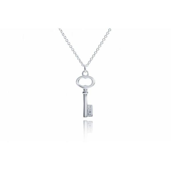 ペンダント  　レディース　プレゼント　ＴＩＦＦＡＮＹ＆ＣＯ. (ティファニー)　T&amp;CO.キー ペ...