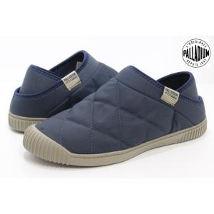 撥水 パラディウム メンズ レディース 2WAY スリッポン PALLADIUM EASY SLIP ON MULE 97858 425 MOON INDIGO｜岸山履物店 Yahoo!ショップ