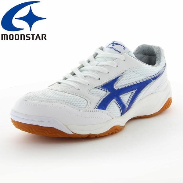 moonstar ムーンスター 体育館シューズ ジムスター S400 ホワイト/ネイビー