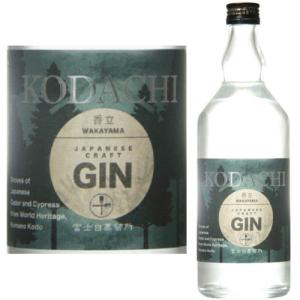 クラフトジン 香立 KODACHI ジン 47度 700ml craft GIN スギ ヒノキ 和歌山県 富士白蒸留所 ふじしろ こだち 中野BC ギフト プレゼント｜kishuichibanya