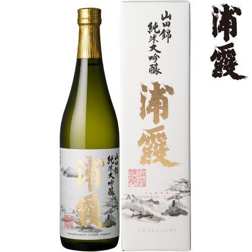 日本酒 ギフト 浦霞 山田錦 純米大吟醸 720ml 化粧箱入り 日本酒 宮城県 地酒 うらかすみ ...