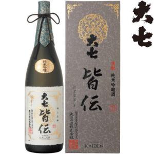 日本酒 ギフト 大七 純米吟醸 皆伝 1800ml 化粧箱入 福島県 地酒 大七酒造 だいしち かいでん