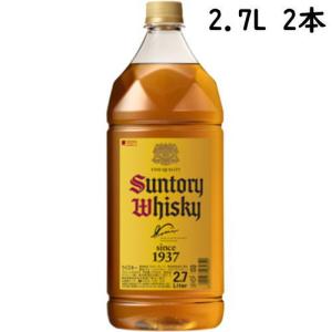 角瓶 40度 2700ml 2本 サントリー ウイスキー 角 2.7L ペットボトル｜kishuichibanya
