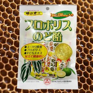 プロポリス のど飴 サンフローラ 蜂の恵み ユーカリ蜂蜜