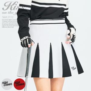 ゴルフウェア レディース ニット スカート / ジャガードニットフレアスカート