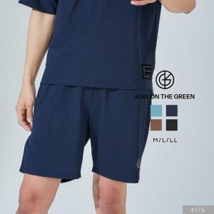 川崎志穂プロ コラボ 送料無料 ゴルフウェア メンズ レディース ユニセックス ハーフパンツ トレーニング ストレッチ 伸縮性 ゴルフ ウェア M L LL