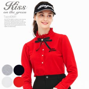 ゴルフウェア レディース ゴルフ 長袖 ポロ シャツ