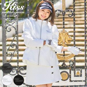 キルティングジャケット＆スカート上下セット (スカートはインナーパンツ一体型)