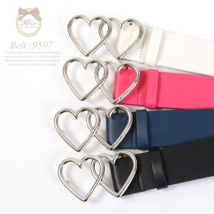 ゴルフウェア レディース ベルト 小物 / リンクハートベルトシルバー