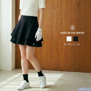 and per se（アンパスィ） ストレッチ スカート ドット柄 ブルー系 S