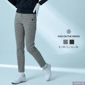 Munsingwear（マンシングウェア） 公式 ツイルチェック9分丈パンツ