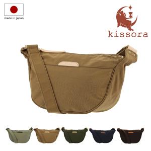 kissora（キソラ） ボディバッグ 本革 kissora KIBP-009 6号帆布+ヌメ