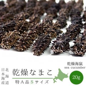 乾燥ナマコ特A級品Sサイズ100g(化粧箱入り) 1本4g〜6g前後(特A