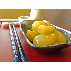 黒酢らっきょう(安心の国産くろずラッキョウ使用...の詳細画像2