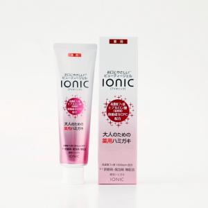 大人のための薬用ハミガキ「ionicビューティジェル」　ヒアルロン酸配合　高濃度フッ素配合　研磨剤無配合　発泡剤無配合｜kissyou-store