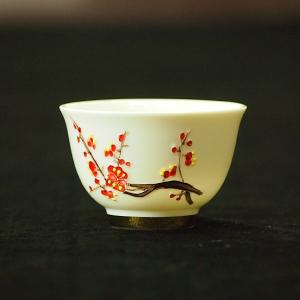 台湾茶器 茶杯 浮彫竹 丞漢製 : 台湾茶の茶葉と茶器の通販 吉祥門