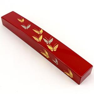 文鎮 ペーパーウェイト 長型 黒 らん ペーパーウエイト おしゃれ