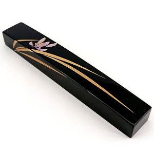 文鎮 ペーパーウェイト 長型 朱 蝶 ペーパーウエイト おしゃれ : 紀州