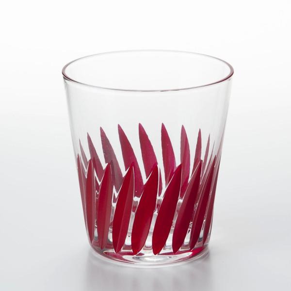 7オールド フリーグラス 彩色 赤 日本製 グラス ロックグラス ウイスキーグラス おしゃれ コップ...
