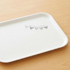 お盆 すべらない 長角トレー パーティー グレ...の詳細画像2
