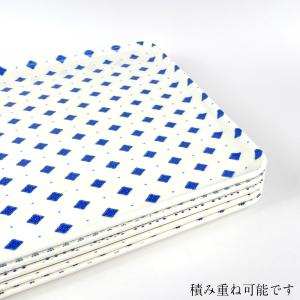 お盆 トレー 長角盆 小紋柄 ビジュ 30cm...の詳細画像3
