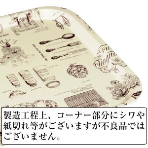お盆 トレー 滑らない 長手盆 アメリカン ブ...の詳細画像2