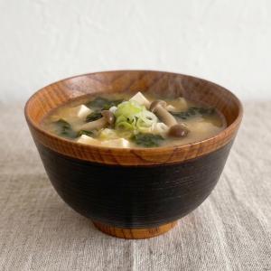 お椀 木製 汁椀 刷毛目 羽反 黒 漆塗り おし...の商品画像