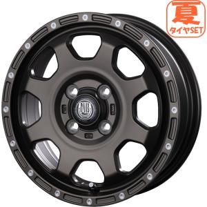 ECOS 日本製 【新品 軽自動車】夏タイヤ ホイール4本セット 165/55R14