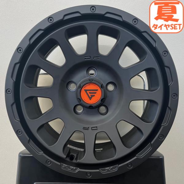 DELTAFORCE OVAL デルタフォース オーバル 8.0J +35 &amp; モンスタタイヤ マッ...