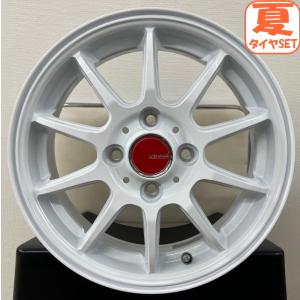 車のパーツ タイヤ、ホイール タイヤホイール 4本セット ELEMENT L805 195/45R15 15インチ 8J +25 4H