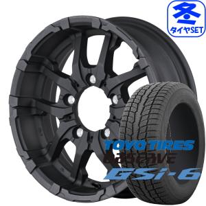 ナイトロパワー M26 クロスファング 5.5J +20 & トーヨータイヤ オブザーブ Gsi-6 175/80R16 新品スタッドレス｜kit2iida