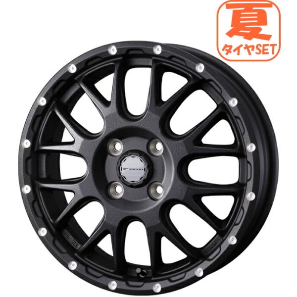 エブリィ キャリー ハイゼット サンバー マッドヴァンス08 4.5J +45 &amp; トーヨー オープ...