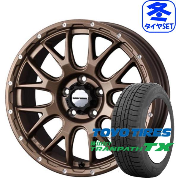 マッドヴァンス08  7.5J +35 &amp; トーヨー ウィンタートランパス TX 235/55R18...