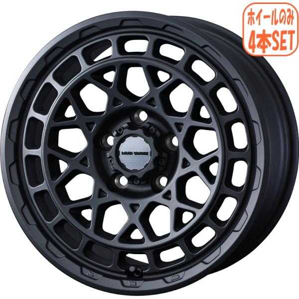 ラングラー  ホイール4本 マッドヴァンス X type M 17インチ 8J +38 5/127 ...
