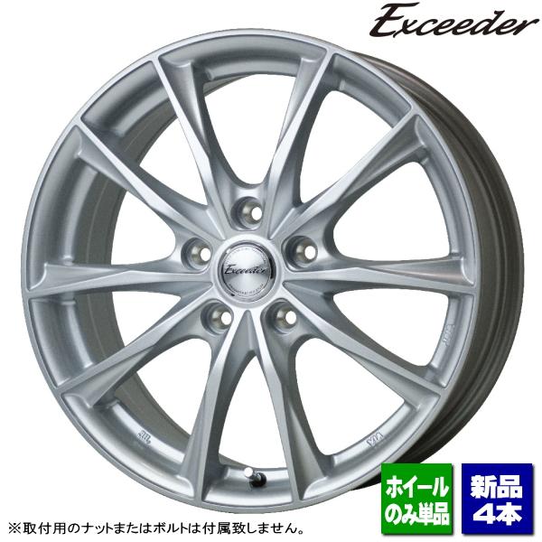 プリウス 30系 50系/カローラスポーツ/etc 新品ホイールのみ4本 Exceeder E06 ...