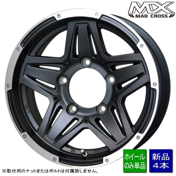 スズキ ジムニー JB64/etc 新品ホイールのみ4本 MAD CROSS JB-01 16インチ...