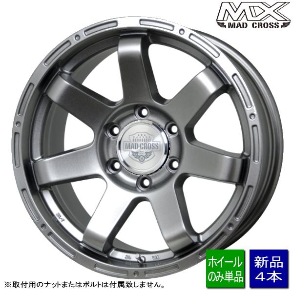 ランドクルーザー 300系/etc 新品ホイールのみ4本 MAD CROSS MC-76 18インチ...