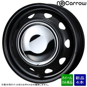 送料無料 新品ホイールのみ4本 NeoCarrow 12インチ 3.50B +34 12H 100P 110P 114.3P [個人宅配送不可] [ショップ様/お勤め先/法人様のみ発送可]｜kit2motojyuku