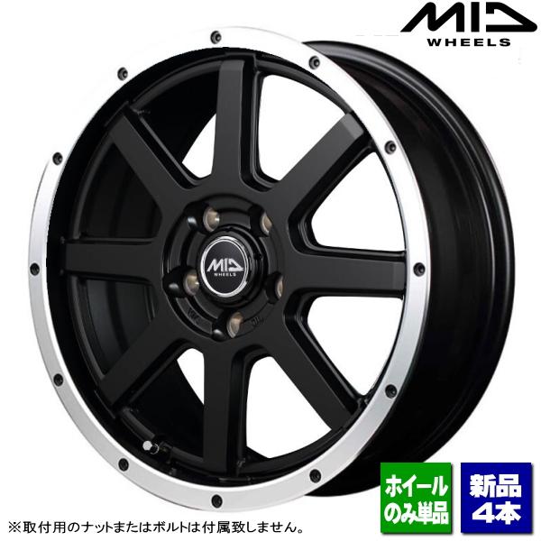 RAV4/デリカD5/エクストレイル/etc 新品ホイールのみ4本 ROADMAX WF-8 17イ...