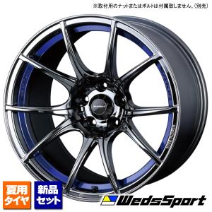 当社指定輸入タイヤ 245/40R18 & ウェッズスポーツ SA-10R 18インチ 8.5J +45 5H 114.3P BLC 4本セット スバル WRX STi VAB/WRX S4 VAG｜kit2motojyuku