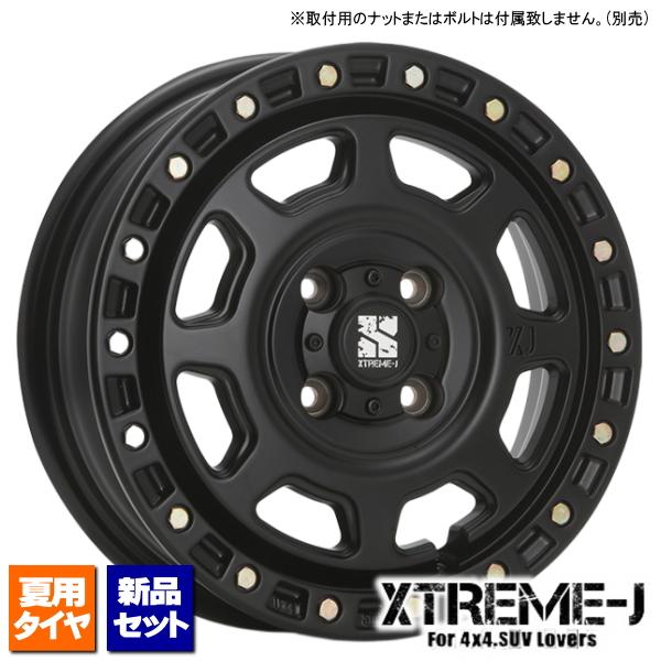 マッドスター ラジアル M/T 155/65R13 &amp; MLJ XTREME-J XJ07 13イン...