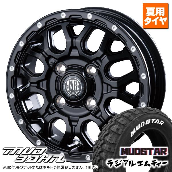 ハイゼット/アトレー/エブリィ/etc マッドスター ラジアル M/T 145/80R12 80/7...