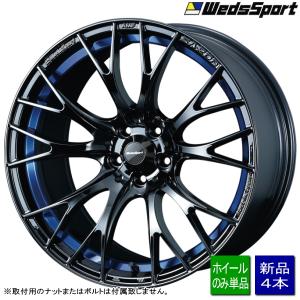 カローラスポーツ/カローラツーリング/etc 新品ホイールのみ4本 WedsSport SA-20R 17インチ 7.5J +48 5H 100P BLCII ▲個人宅宛ては別途送料▲