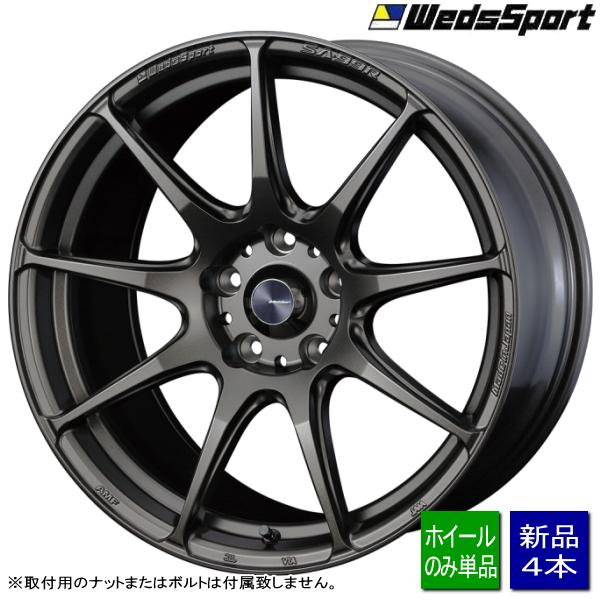 ミツビシ ランエボX/etc 新品ホイールのみ4本 WedsSport SA-99R 18インチ 9...